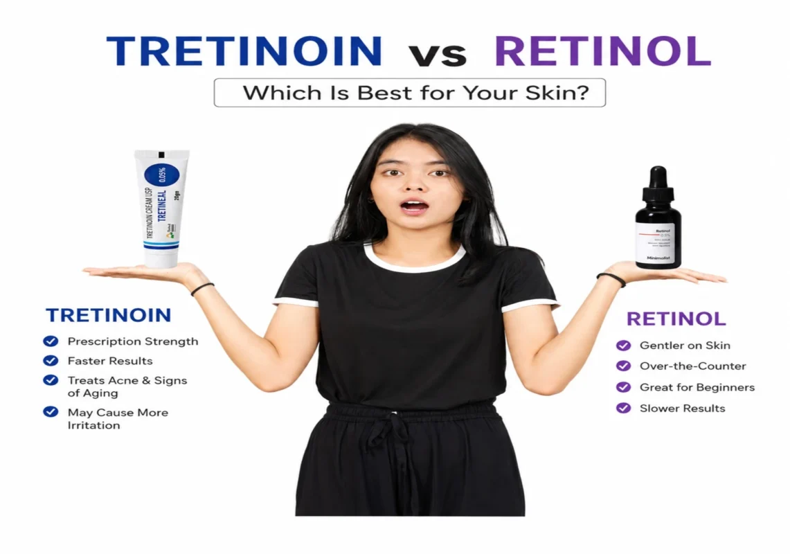 Tretinoin vs Retinol